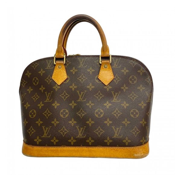 Louis Vuitton Monogram Alma Handbag M51130 Brown  Women's - Picture 1 of 16